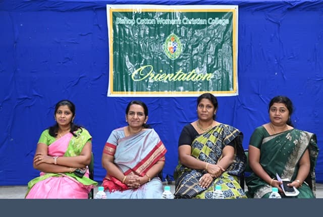 Bishop Cotton Women's Christian College Bangalore Orientation photo 6